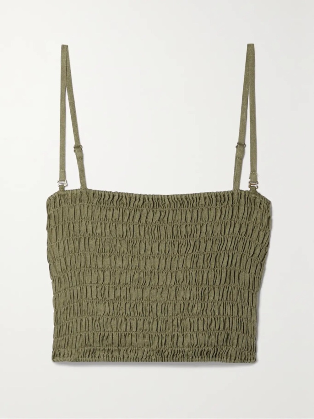 ATM ANTHONY THOMAS MELILLO
Cropped smocked linen top